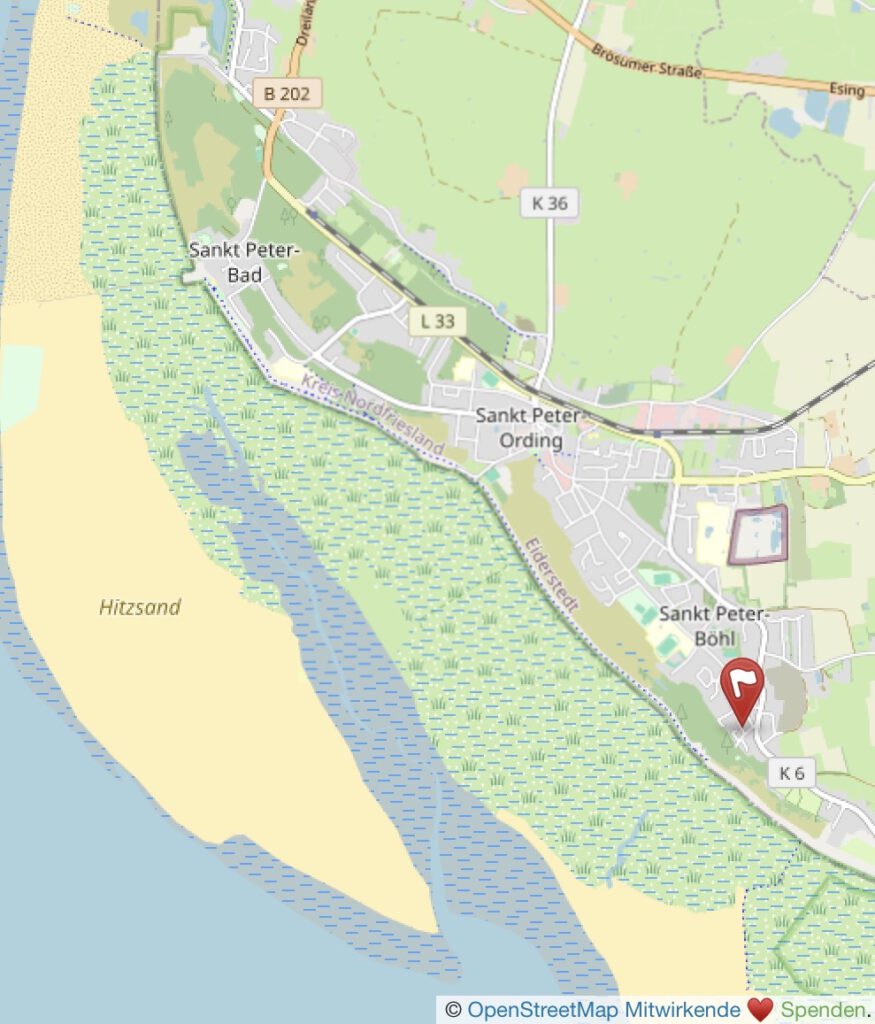 Lagebeschreibung Ferienwohnung Seeperle Am Leuchtturm 4.